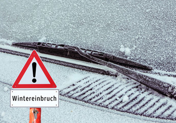 Achtung Wintereinbruch
