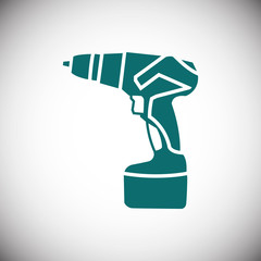 screwdriver icon stock vector illustration flat design
