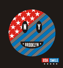 Smiling emoticon face brooklyn nyc