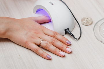 UV lamp for nails with gel method