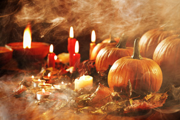 pumpkin and halloween time 