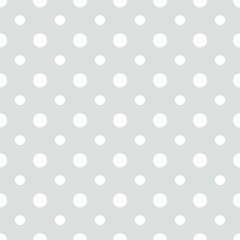 Abstract vector dotted seamless pattern.