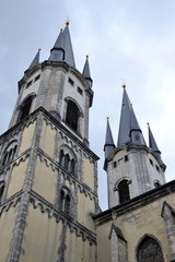 Fototapeta premium Architecture from Cheb in Czech Republic with details