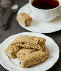 Cup of tea and saucer