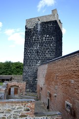 Architecture from Cheb in Czech Republic with details