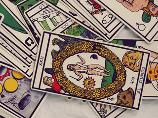 Tarot Cards Mystery Future Reading