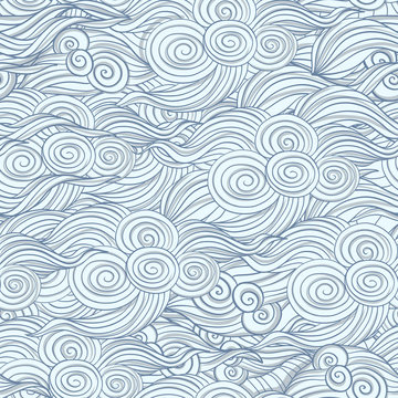 Seamless pattern in japaneese style