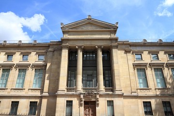 Paris, France - Guimet Museum facade