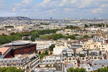 Fototapeta na wymiar Paris cityscape, France