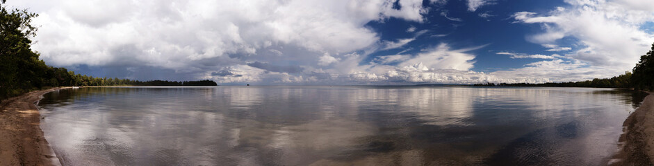 Panoramablick in Västergötland, Schweden