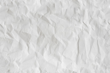 White Paper Crumpled Seamless Texture