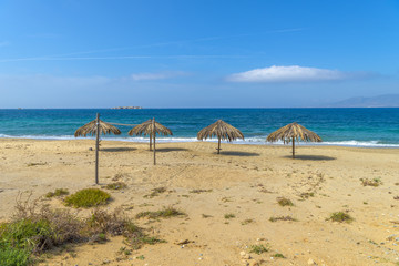 One of the most beautiful beaches in the world in Naxos island,