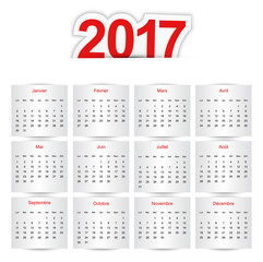 2017 calendar