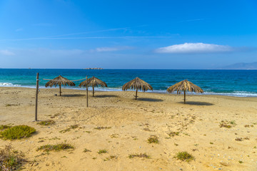 One of the most beautiful beaches in the world in Naxos island,