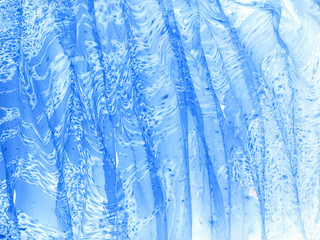 Blue handmade marble texture background 2