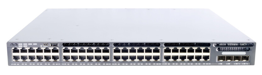 Network switch front view