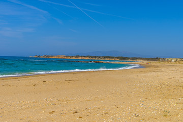 One of the most beautiful beaches in the world in Naxos island,