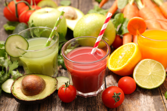 vegetable juice and ingredient