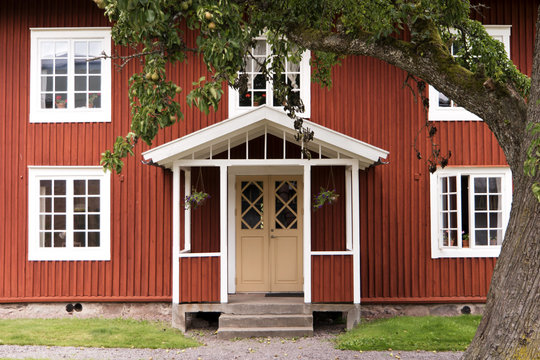 Holzhaus in Schweden