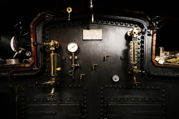 Detail auf einem alten Raddampfer