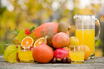 autumn fruits