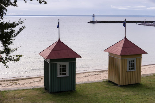 V&auml;ttern See bei Hjo in Schweden