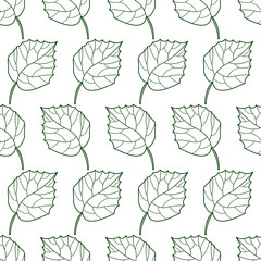 Leaves seamless pattern