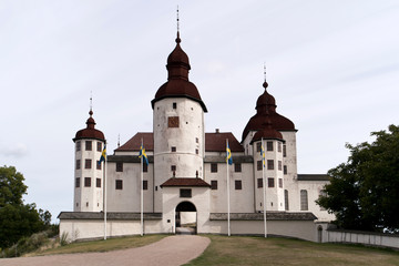 Schloss Läckö am Vänern See in Schweden