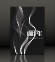 Template design for cover. Banner in A4 size. Abstract background. Vector, illustration.