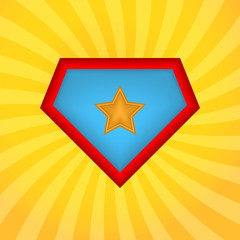 Superhero logo background.