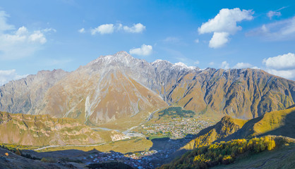 Berg Panorama im Kaukasus