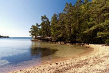 Am Vänern See in Schweden