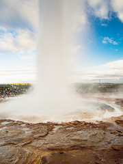 Geyser Park in Iceland.