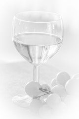 Italian white whine with grapefruit