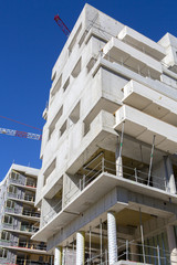 Immeuble en construction