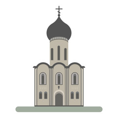 Christianity,Church flat illustration