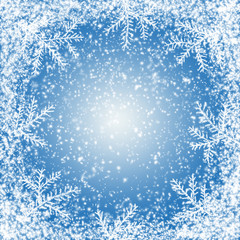 Fabulous Christmas snow background