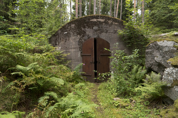 Erdbunker in Schweden