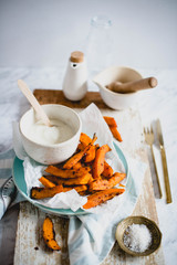 Fototapeta premium pumpkin fries