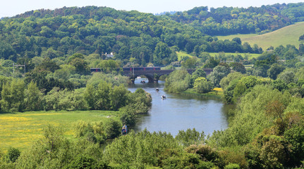 Fototapeta na wymiar The RiverThames in England