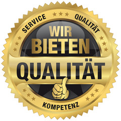 Wir bieten Qualität - Service, Qualität, Kompetenz