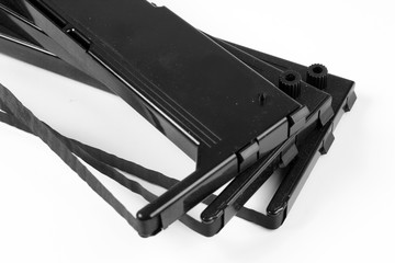 Ribbon cartridges for old dot matrix printers - closeup image