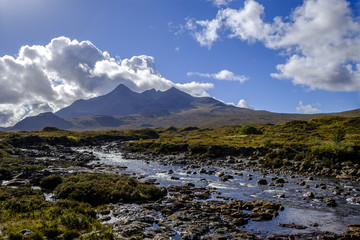 River Sligachan and Cuillins