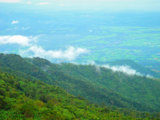 Naklejka premium Phu tub berk, Petchabun, Thailand.