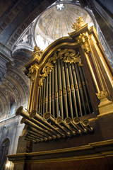 Old pipe organ, Basilica da Estrela, Lisbon