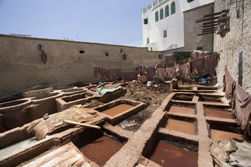 Tannery, Tetouan, Morocco