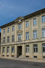 Fototapeta na wymiar Rathaus von Lengenfeld