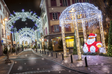 Montbéliard Lumières de Noël