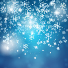 Blue Christmas background