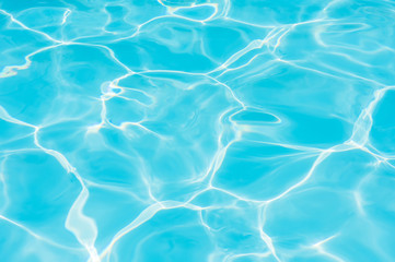 Fototapeta na wymiar Beautiful blue water abstract